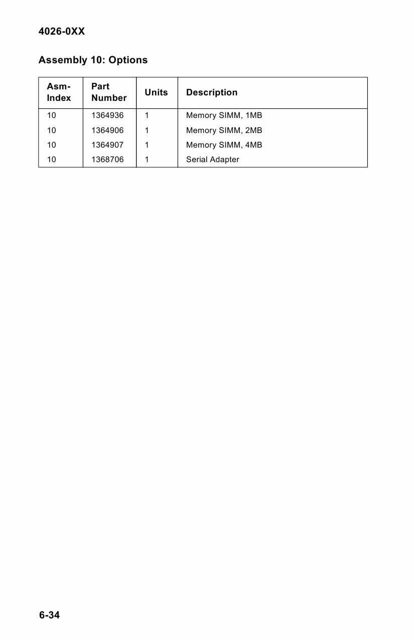 Lexmark Optra E 4026 Service Manual-6